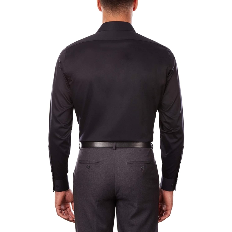 Van Heusen Men's Dress Shirt Regular Fit Flex Collar Stretch Solid